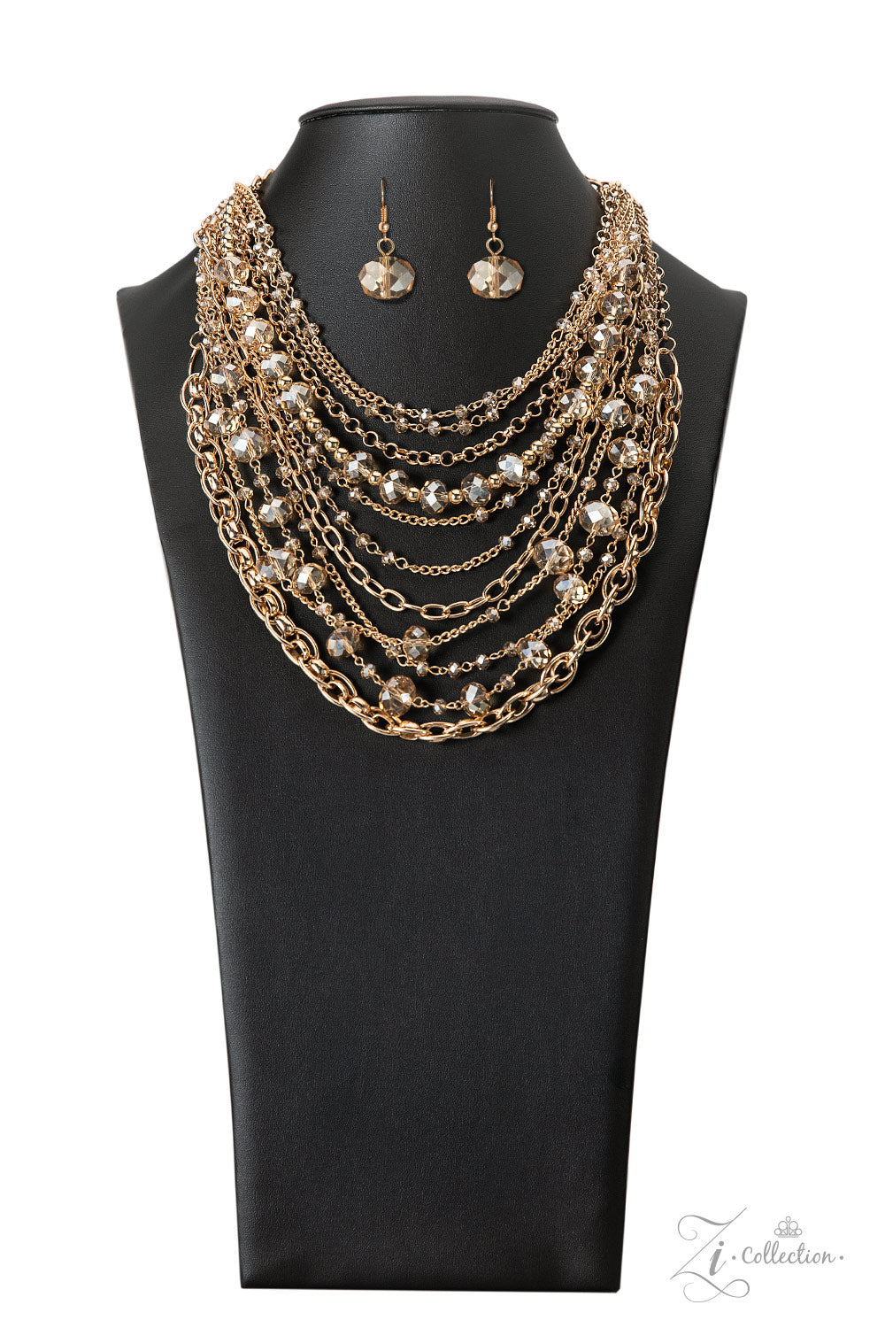 Paparazzi Accessories - Reminiscent - 2022 Zi Collection - Gold Necklace