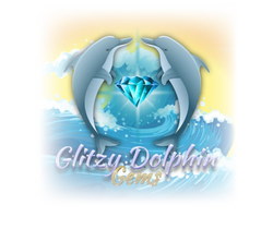 Glitzy Dolphin Gems 