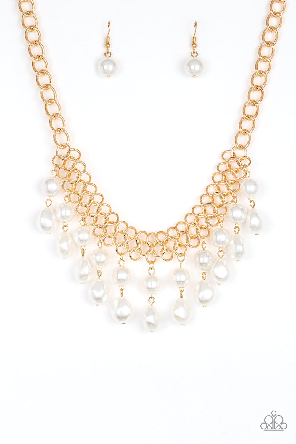 Paparazzi Accessories - 5th Avenue Fleek - Gold Necklace