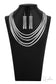 Paparazzi Accessories - Persuasive - 2021 Zi Collection - Silver Necklace