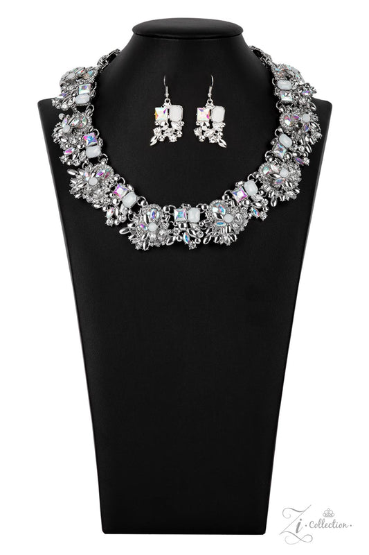 Paparazzi Accessories - Exceptional - 2021 Zi Collection - White Necklace