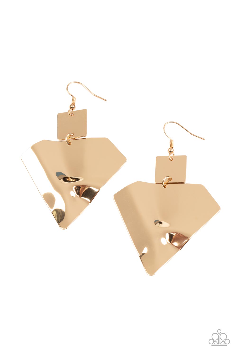 Paparazzi Accessories - Deceivingly Deco - Gold