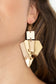 Paparazzi Accessories - Deceivingly Deco - Gold