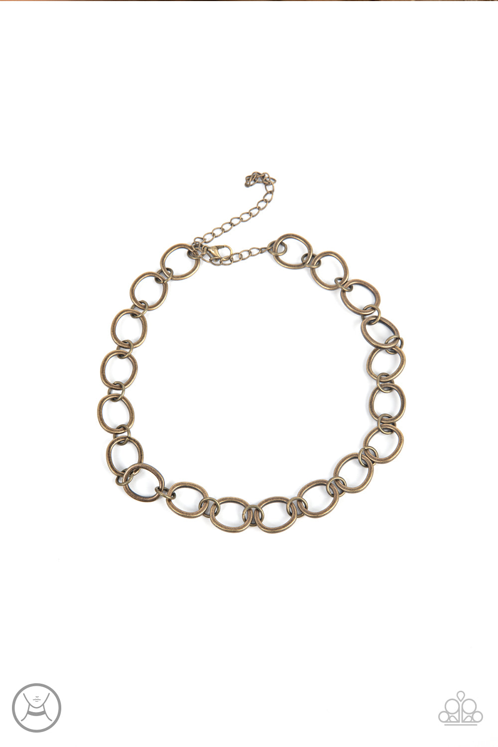 Paparazzi Accessories - 90s Nostalgia - Brass Necklace