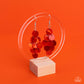 Paparazzi Accessories - Tropical Tryst - Orange Earrings