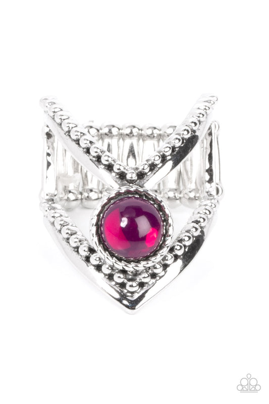 Paparazzi Accessories - Axial Angle - Purple Ring