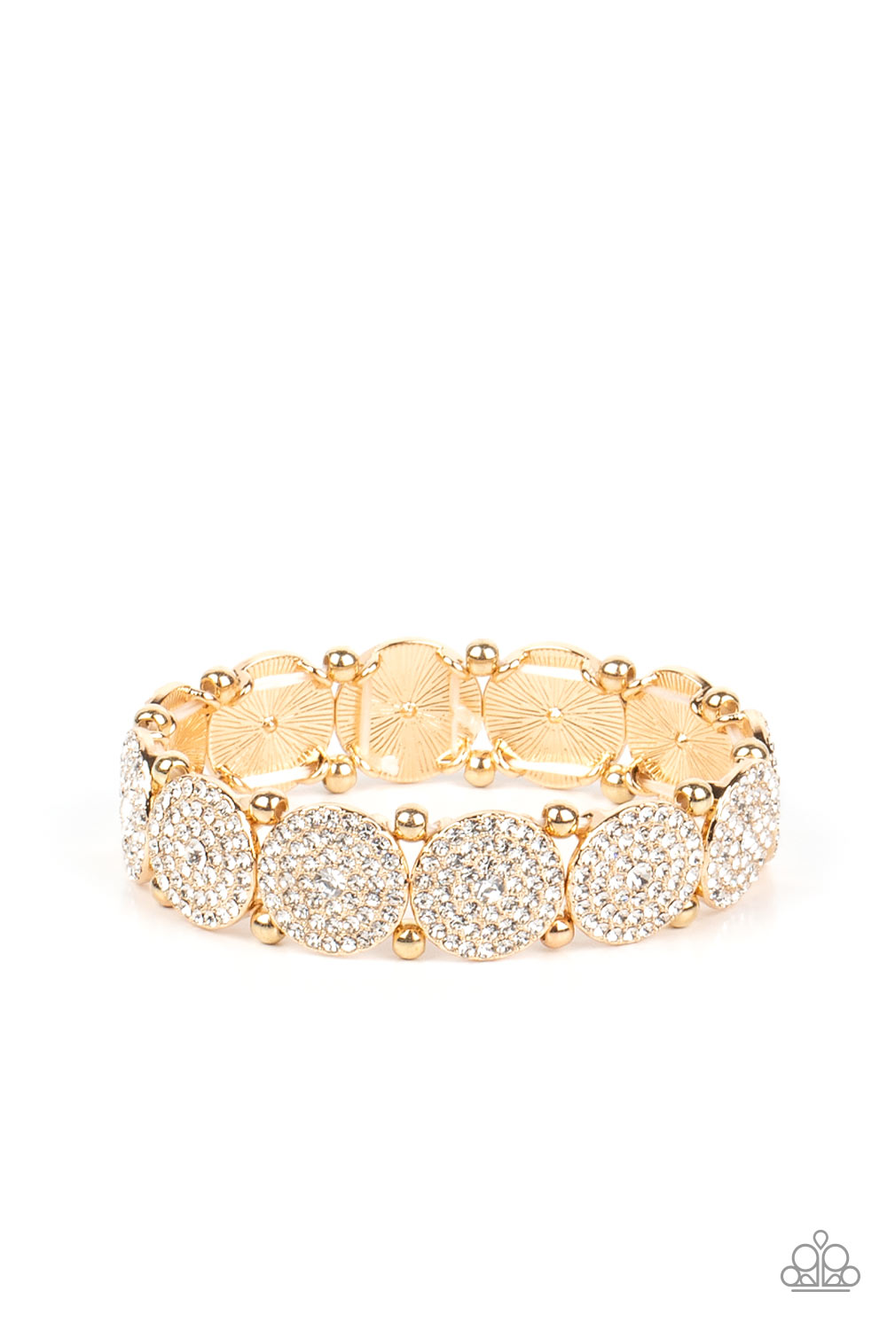 Paparazzi Accessories - Palace Intrigue - Gold Bracelet